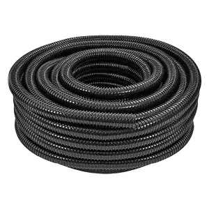 SPARES2GO 25mm Flexible Fish Pond Hose Pipe Flexi Marine Pump  (5 Metres)