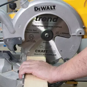 Trend CSB/AP21664 Pro Mitre Saw Blade 216mm 64T Aluminium Alloys and Plastics