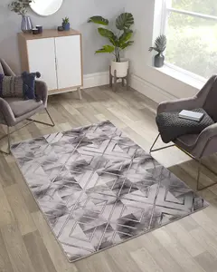 Bianco Rug 196SA Cream/Grey Home Décor