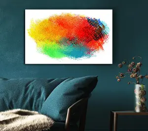 Powder Canvas Print Wall Art - Medium 20 x 32 Inches