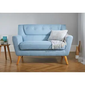 Birlea Lambeth Medium Sofa Duck Egg Blue