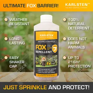 Karlsten Fox Repellent Granules Natural Effective Anti Fouling and Digging Deterrent