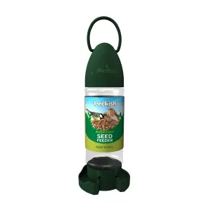 Peckish Everyday Plastic Seed Bird feeder