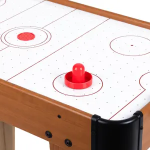 WICKED GIZMOS Freestanding Air Hockey Table with Paddles & Pucks