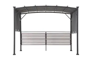 Sunjoy Fabric Jacuzzi Pergola TITOV - 300x270cm, Gray