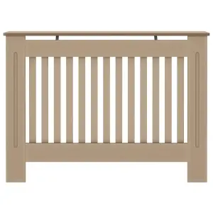 Berkfield Radiator Cover 112x19x81 cm MDF