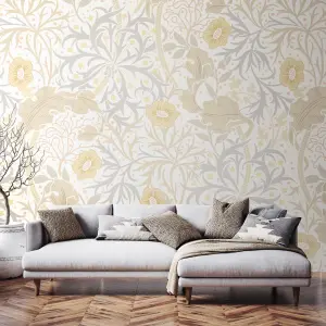 Origin Murals Trailing Seaweed Garden - Chalk and Stone Matt Smooth Paste the Wall Mural 350cm wide x 280cm high