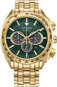 Citizen Chronograph 43mm Mens Watch - PVD Gold CA4542-59X 43mm - Citizen Watches