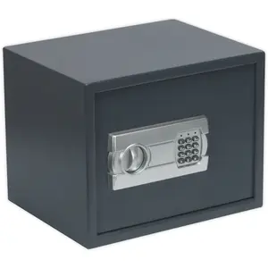 Secure Electronic Combination Safe - 380 x 300 x 300mm - Wall Mounted with Dual Locking Bolts