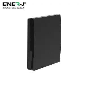 ENER-J Wireless Kinetic 1 Gang Switch Eco Series (Black body)