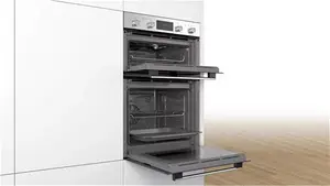 Bosch Series 2 MHA133BR0B Built In Electric Double Oven, Black