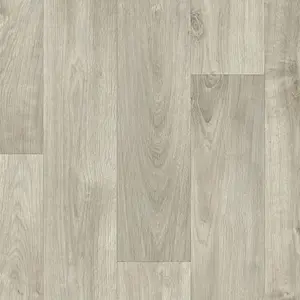 Beige B18652023 Contract Wood Effect Commercial Vinyl Flooring For Office, Shop, Waterproof Lino Flooring-1m(3'3") X 3m(9'9")-3m²