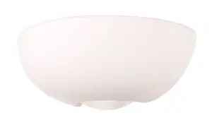 GoodHome Trecis Modern Matt White Wall light