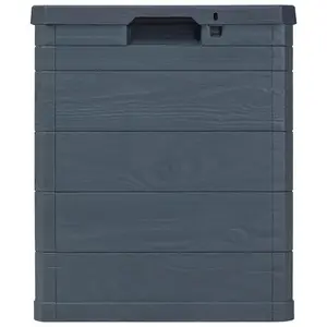 Berkfield Garden Storage Box 90 L Anthracite