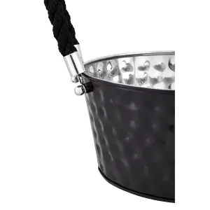 Interiors by Premier Miressa Large Black Party Bucket