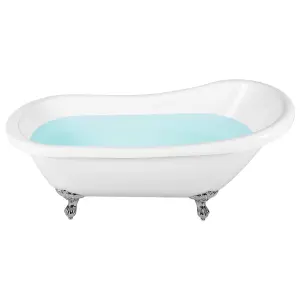 Freestanding Bath 1530 x 770 mm White CAYMAN