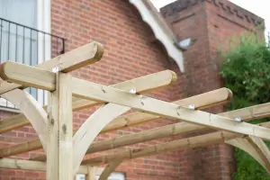 Ultima Pergola and Decking Kit - 2.4 x 4.8m