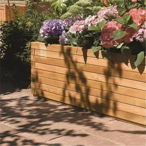 Deluxe Patio Garden Planter (6ft x 1ft)