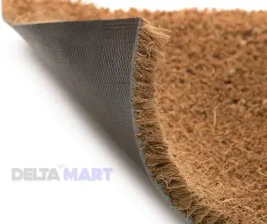 Coir Mats with Durable PVC Backing 1mx3mx15mm Thickness