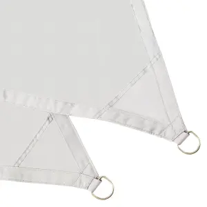 GoodHome Bright white 3m Shade sail