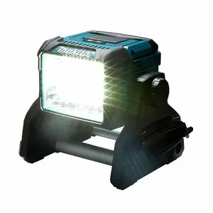 Makita DML811 18v 110v LXT Li-Ion LED Work Light Site Torch Twin Pack & Tripod