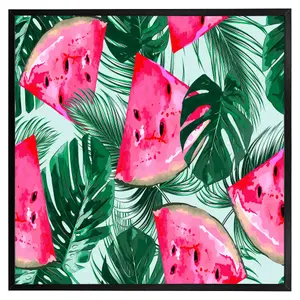 Watermelon (Picutre Frame) / 12x12" / White