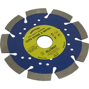 Platinum Allmat 125mm Diamond Blade for Stone and Metal Cutting