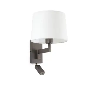 Luminosa Artis Reading Light Wall Light White, E27