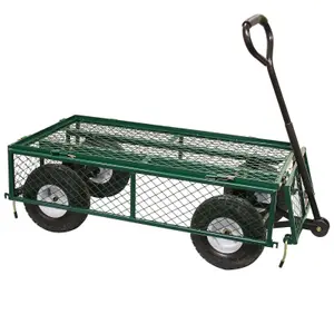 Rhyas Heavy Duty Garden Trolley Cart 320kg