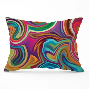 Colourful Wave Pattern Cushions 33cm x 48cm