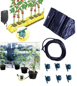 Automatic Holiday Plant Watering System Gravity Fed Irrigation Water Drip Kit