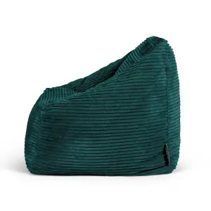 icon Kids Morgan Corduroy Armchair Bean Bag Teal Green Childrens Bean Bags