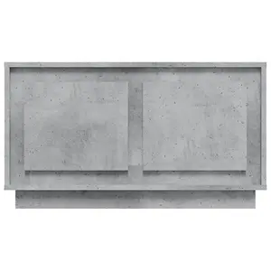 Berkfield TV Cabinet Concrete Grey 80x35x45 cm Engineered Wood