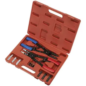 265mm Heavy Duty Circlip Pliers Set with 50mm Spread for Precision Work