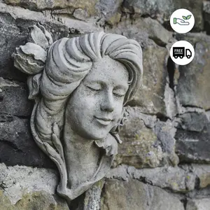 Female face Wall Planter and Wall plaque