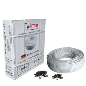 Warmer System 200m Roll 16mm Multilayer Pert Al Pert Pipe + 60mm Pipe Staples