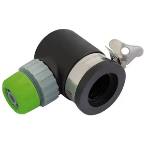 Draper 90 degree Right Angle Lock on Tap Connector 24919