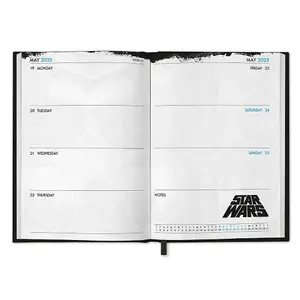 Star Wars 2025 Action Pose A5 Diary Multicoloured (One Size)