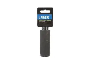 Laser Tools 6832 Air Impact Deep Socket  1/2"D 21mm 6pt