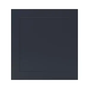 GoodHome Artemisia Matt midnight blue Classic shaker Tall appliance Cabinet door (W)600mm (H)633mm (T)18mm