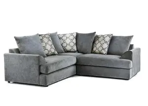 Ferrous Double Corner Sofa Graceland Fabric