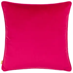 furn. Inked You Rock Velvet Feather Filled Cushion