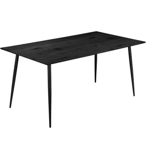 Armendariz Dining Table Black / H76 x L160 x W90cm