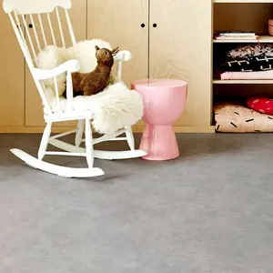 Stone Effect Grey Contract Commercial Heavy-Duty Vinyl Flooring,3.8mm Thick,Waterproof Vinyl Flooring -5m(16'4") X 4m(13'1")-20m²