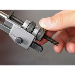 Precision Drill Bit Sharpener Attachment for Bench Grinders with Angle Gauge