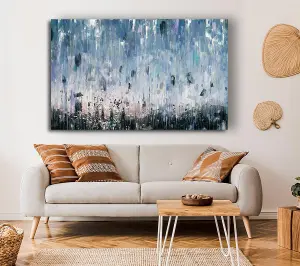 The Abstract Rain Canvas Print Wall Art - Medium 20 x 32 Inches