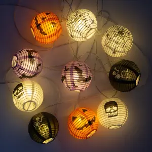 Global Gizmos Halloween Lantern String Lights