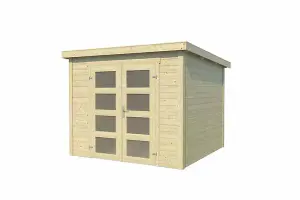 Lasita Osland Zambezi 4 Log Cabin - 2.5m x 2.5m - Storage Shed