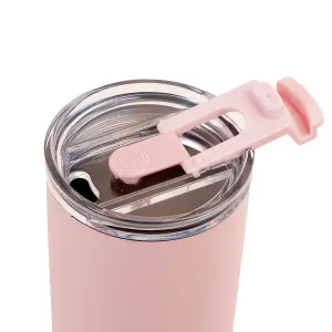 Aqualina Stainless Steel Insulated Tumbler 600ml Pink