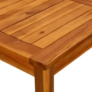 vidaXL Garden Coffee Table 45x45x36 cm Solid Acacia Wood